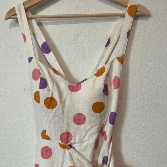 Fashion Brand Company by Penelope Gazin Polka Dot Wrap Dress Women's Size Small - Picture 2 of 5